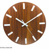 Luminous Clock Silent Wood My Wall Clock